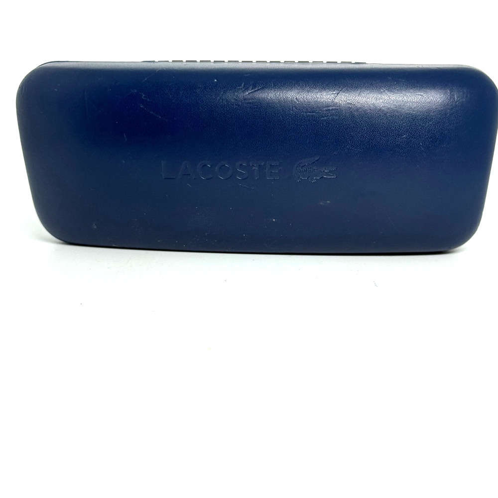 Lacoste Blue Eyeglass Case